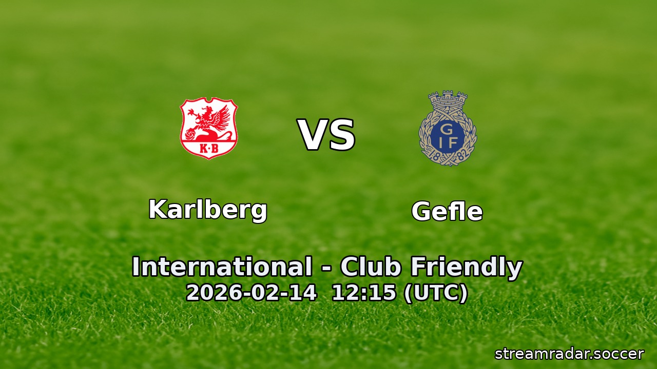 Karlberg vs Gefle