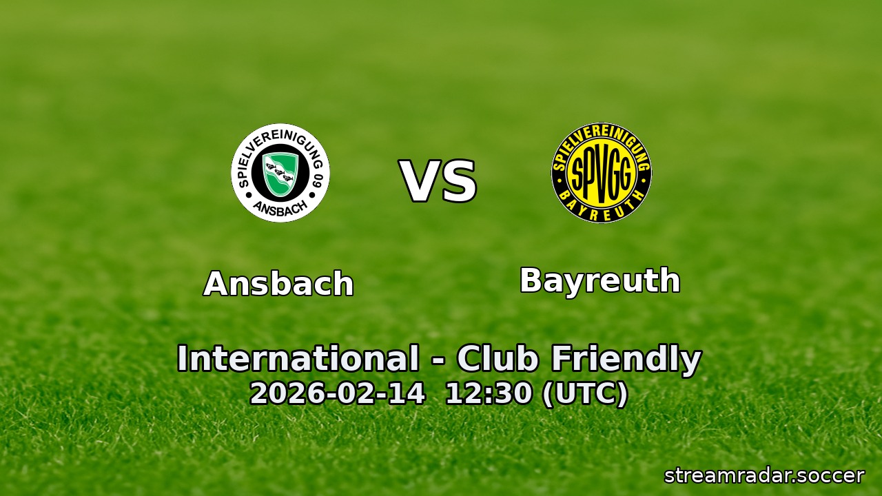 Bayreuth vs Ansbach