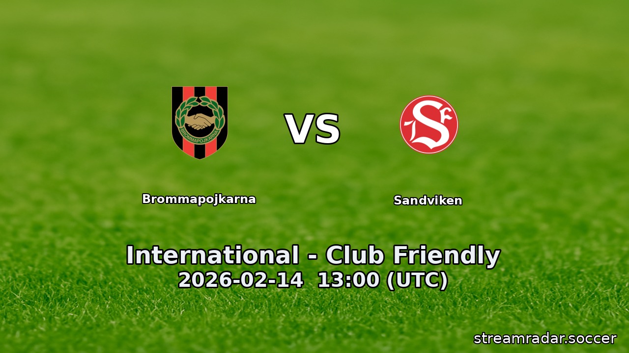 Brommapojkarna vs Sandviken