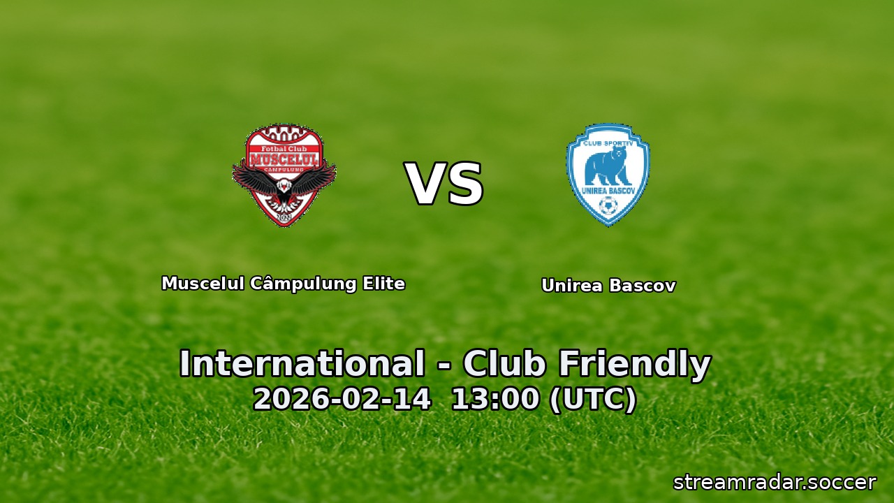 Muscelul Câmpulung Elite vs Unirea Bascov
