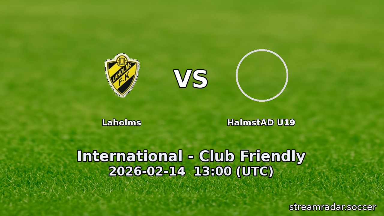 Laholms vs HalmstAD U19