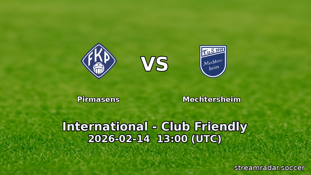 Pirmasens vs Mechtersheim