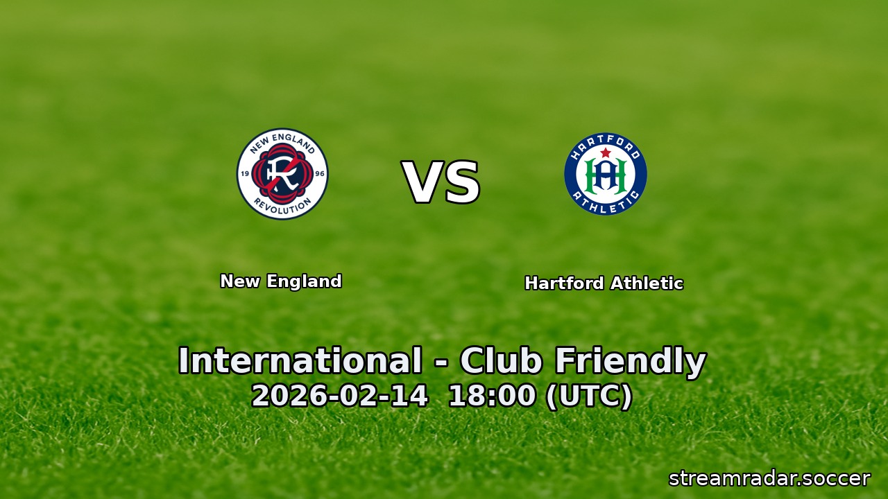 New England vs Hartford Athletic