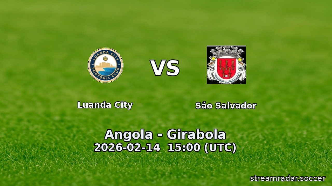 Luanda City vs São Salvador