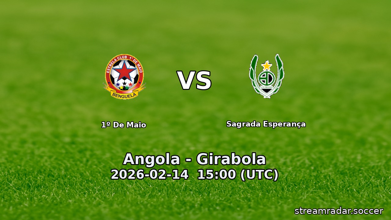 1º De Maio vs Sagrada Esperança