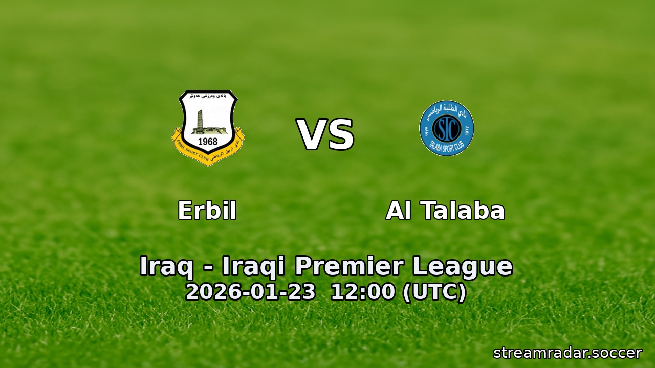 Erbil vs Al Talaba