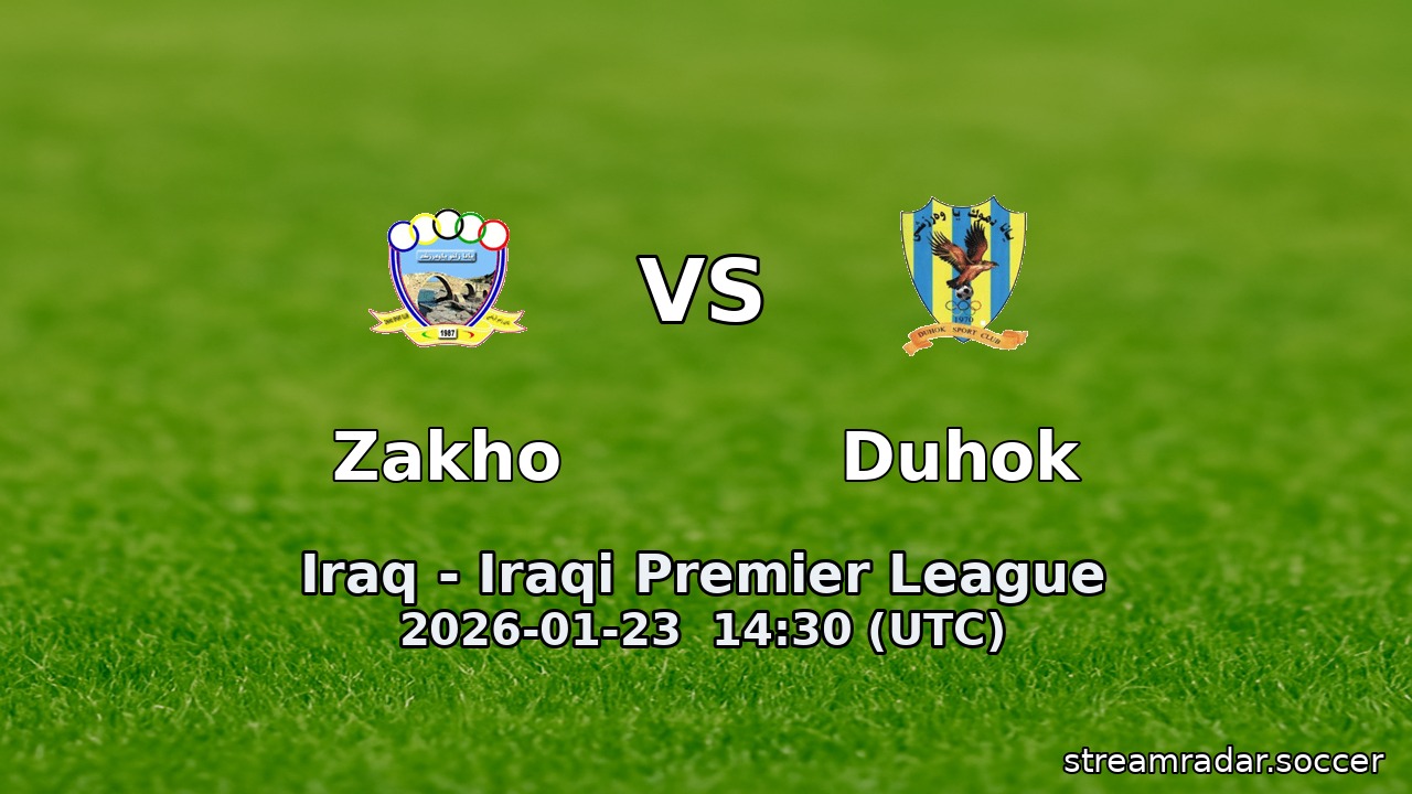 Zakho vs Duhok