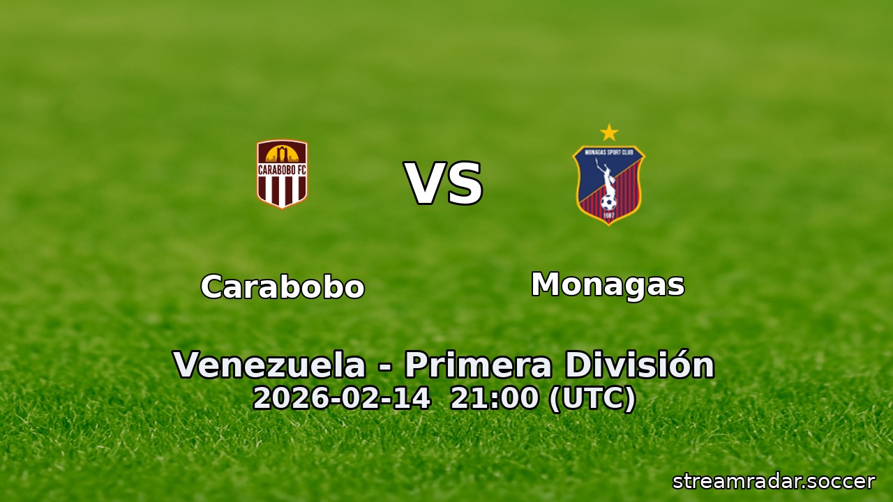 Carabobo vs Monagas
