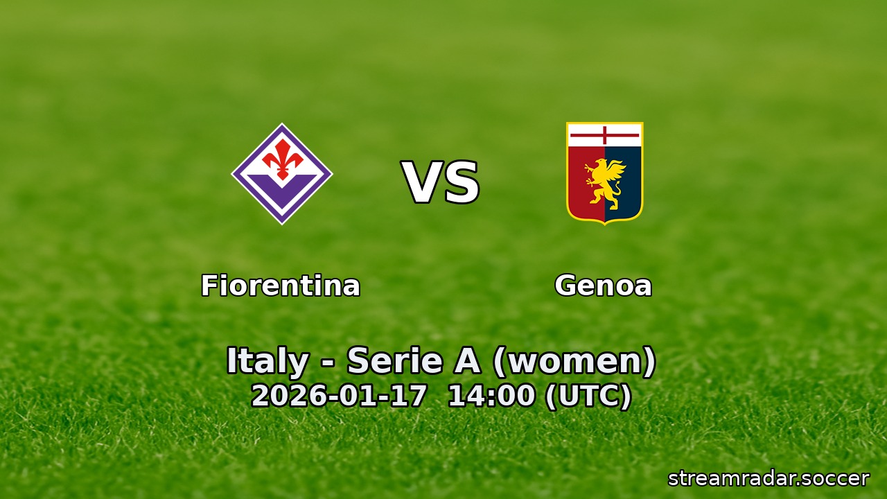 Fiorentina vs Genoa
