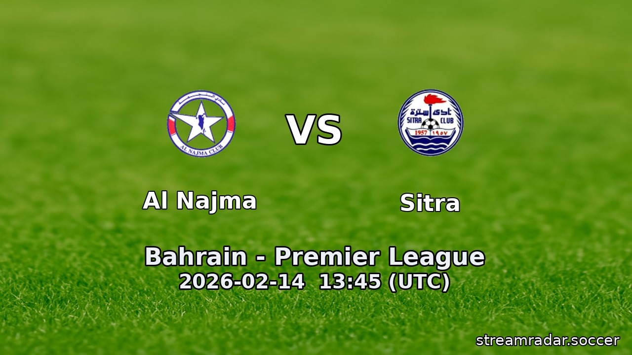 Al Najma vs Sitra