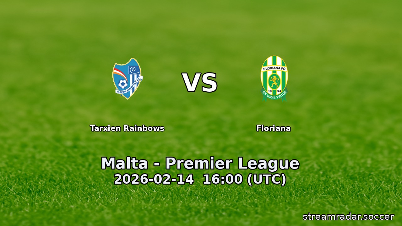 Floriana vs Tarxien Rainbows