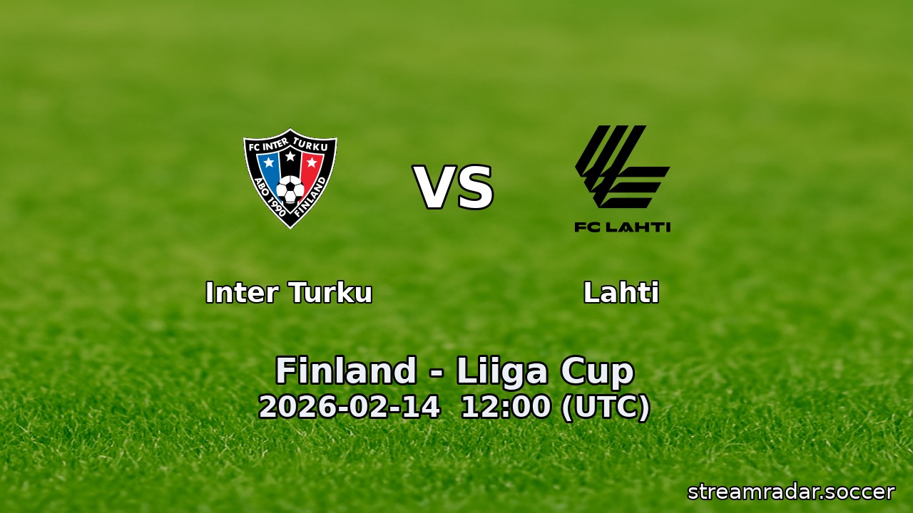 Inter Turku vs Lahti