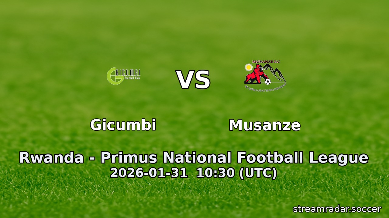 Gicumbi vs Musanze