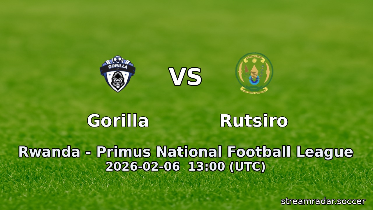 Gorilla vs Rutsiro