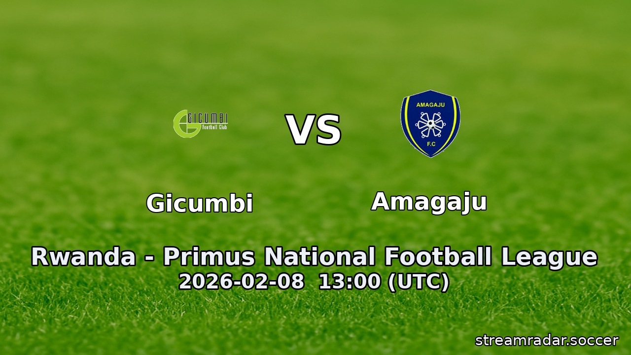 Gicumbi vs Amagaju