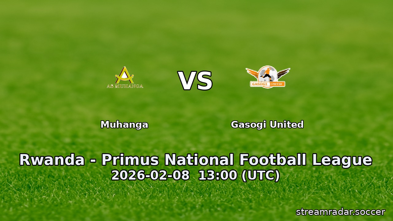 Muhanga vs Gasogi United