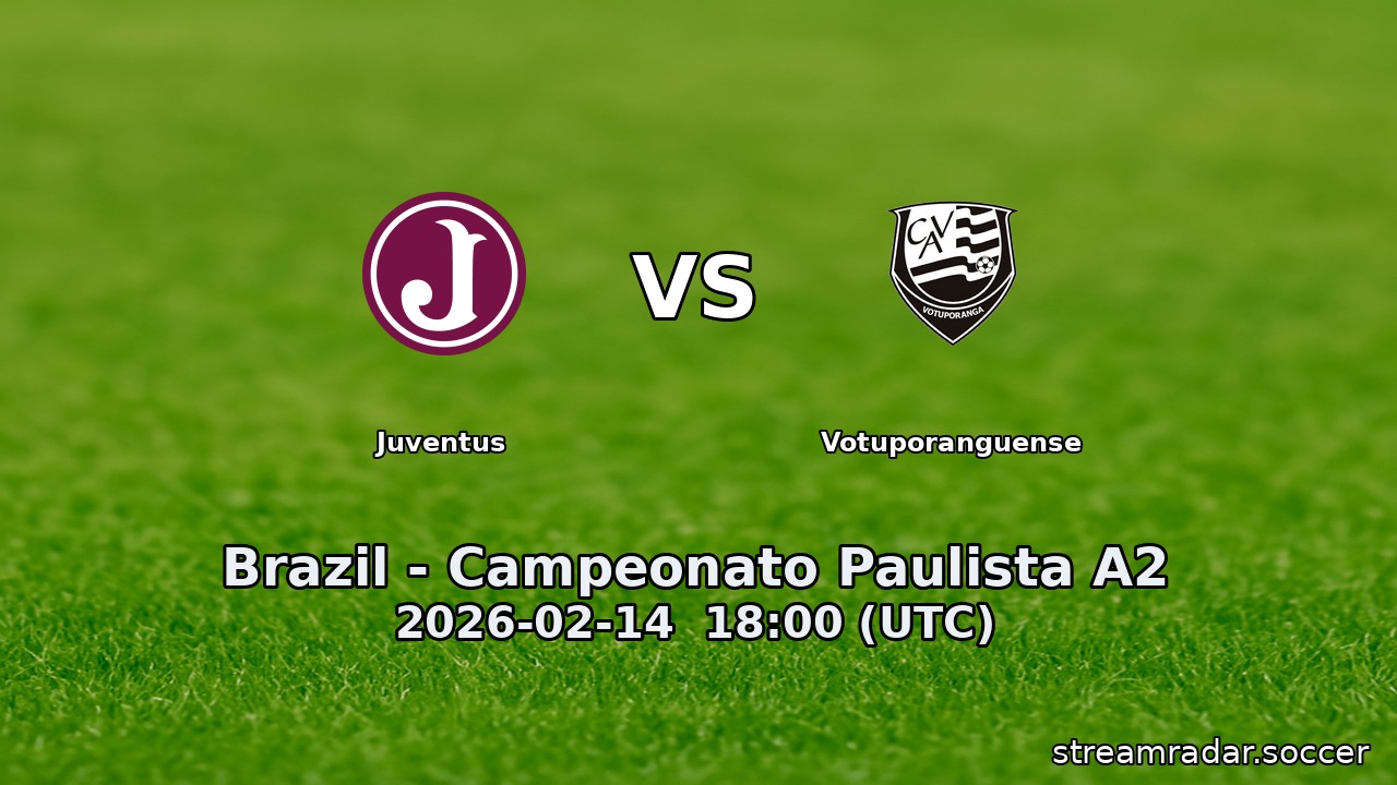 Juventus vs Votuporanguense