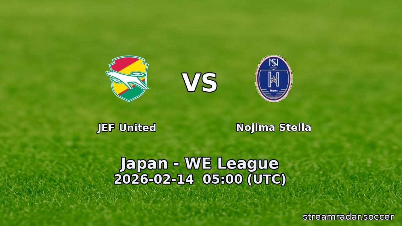 JEF United vs Nojima Stella
