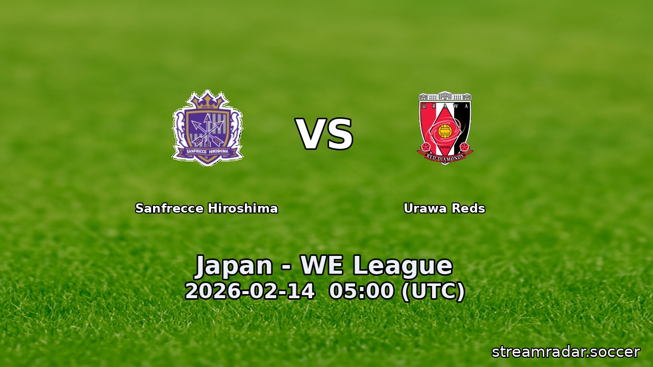 Sanfrecce Hiroshima vs Urawa Reds