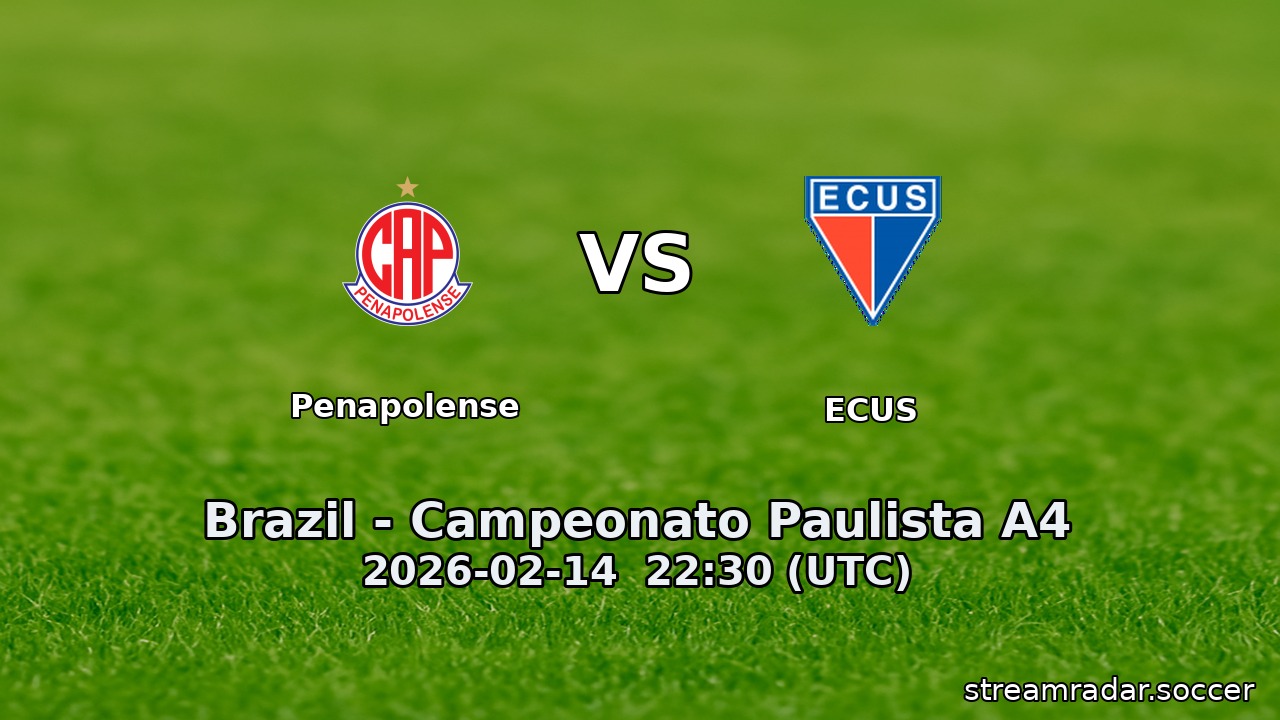 Penapolense vs ECUS