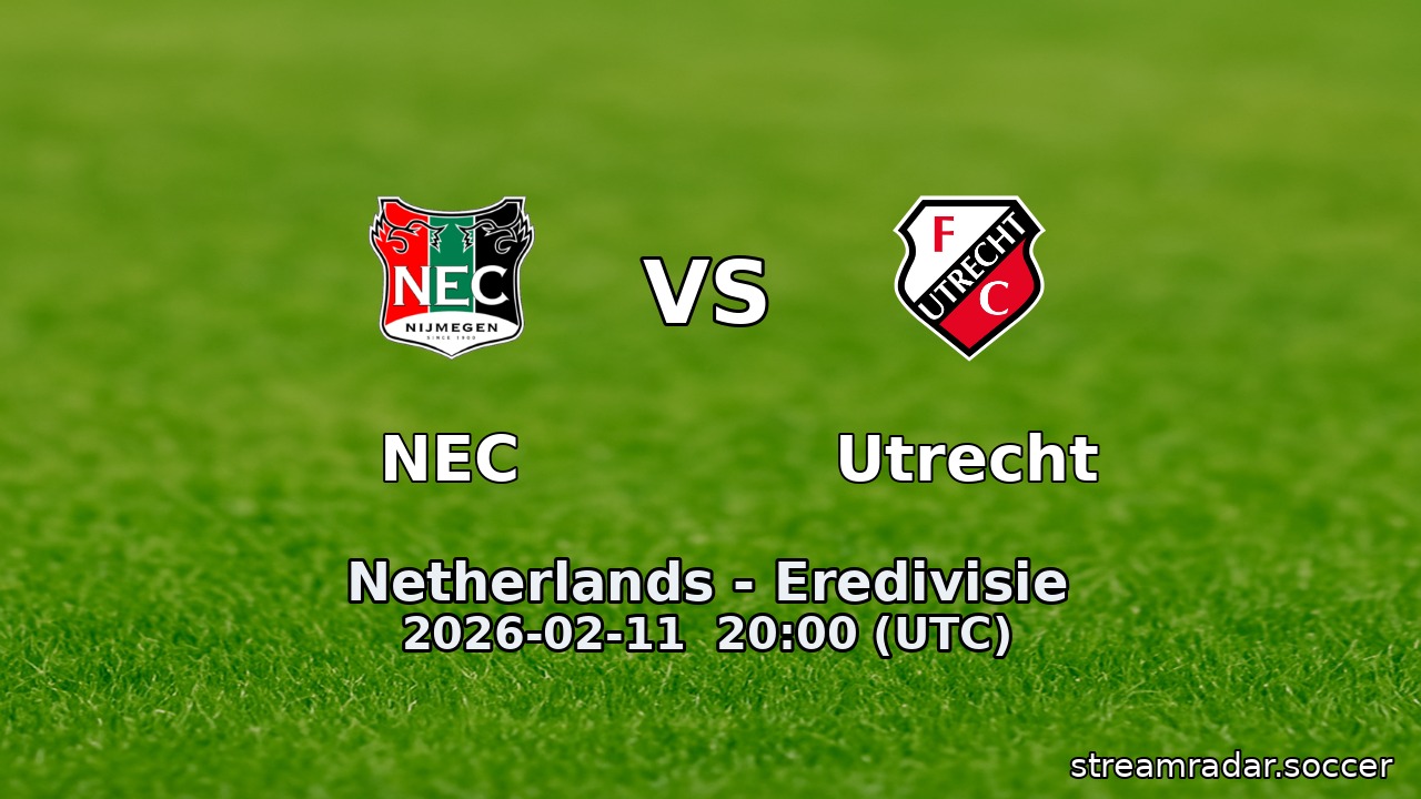 NEC vs Utrecht