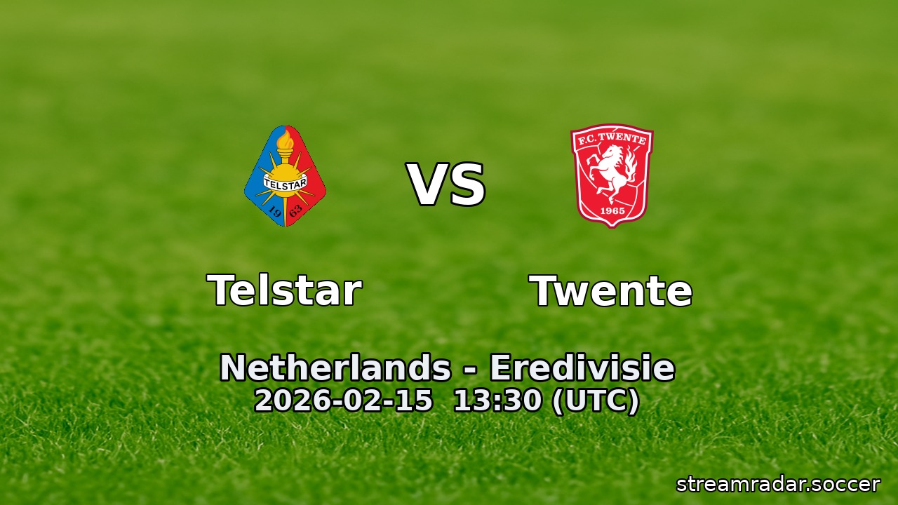 Telstar vs Twente