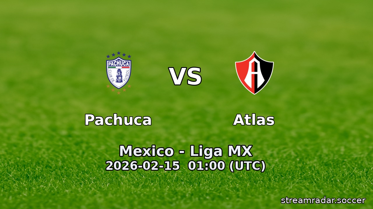 Pachuca vs Atlas