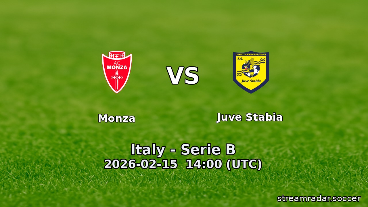 Monza vs Juve Stabia