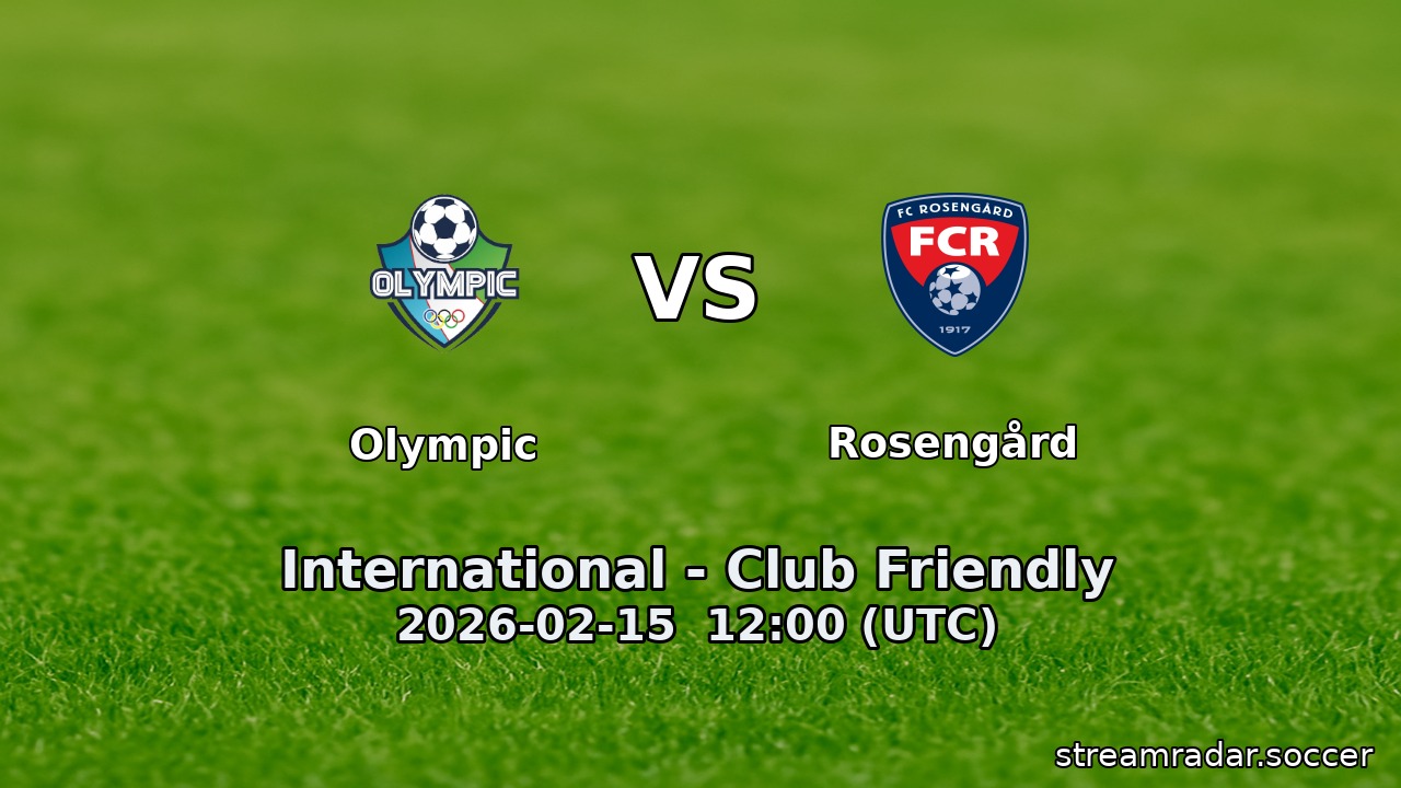 Olympic vs Rosengård