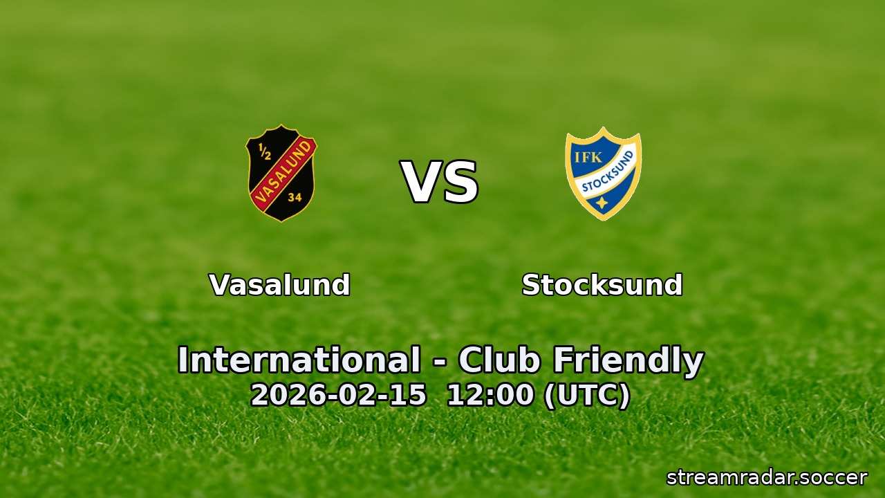 Vasalund vs Stocksund