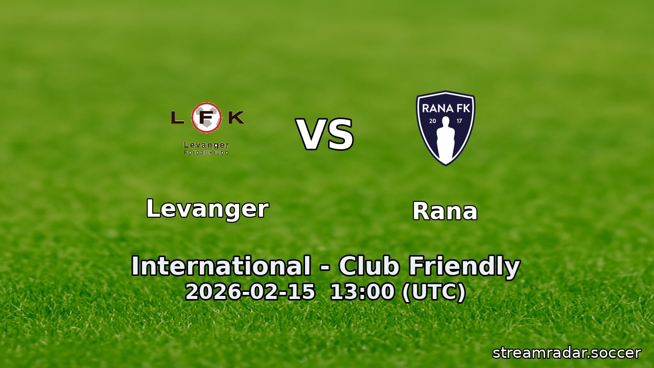 Levanger vs Rana