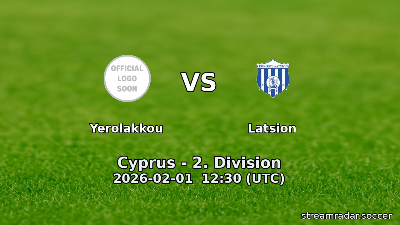 Yerolakkou vs Latsion