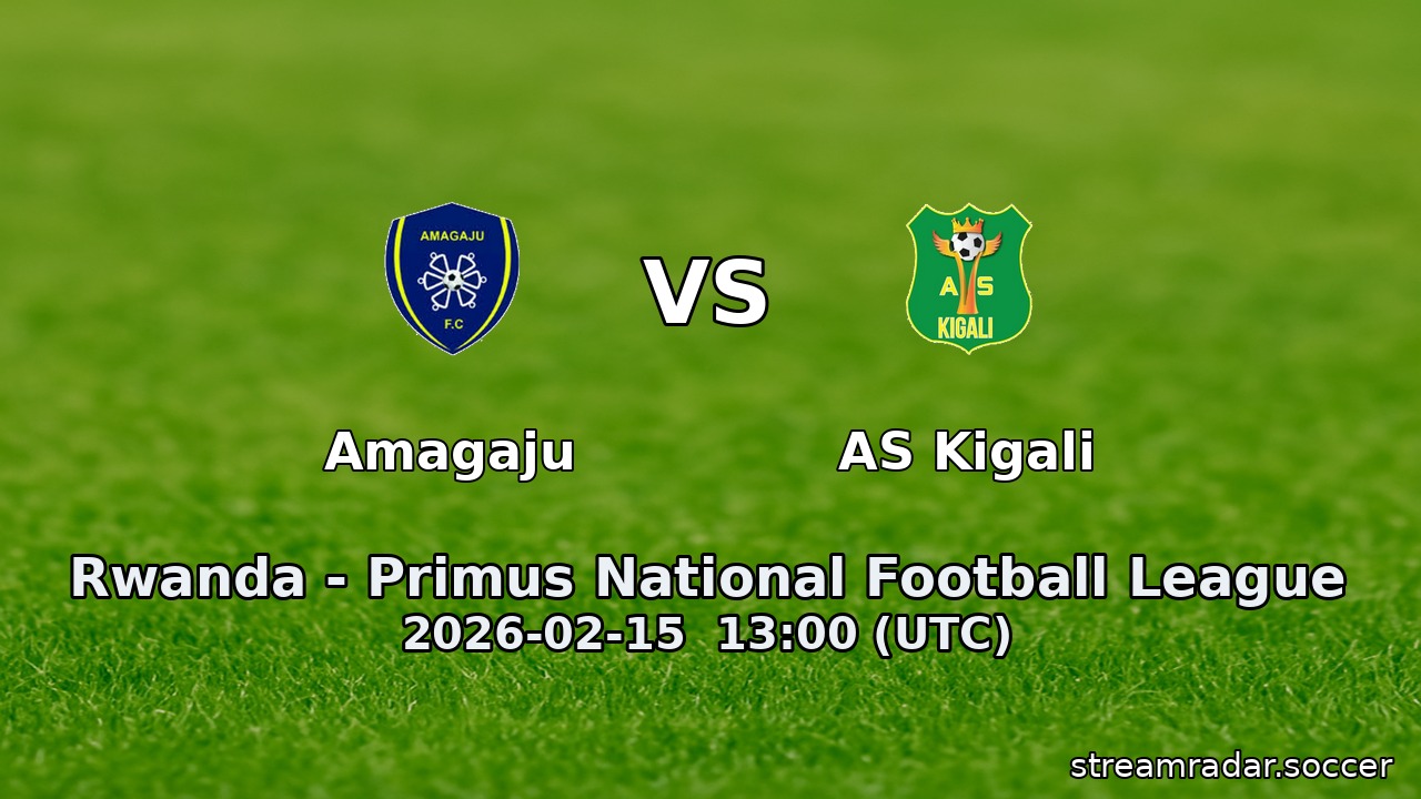 Amagaju vs AS Kigali