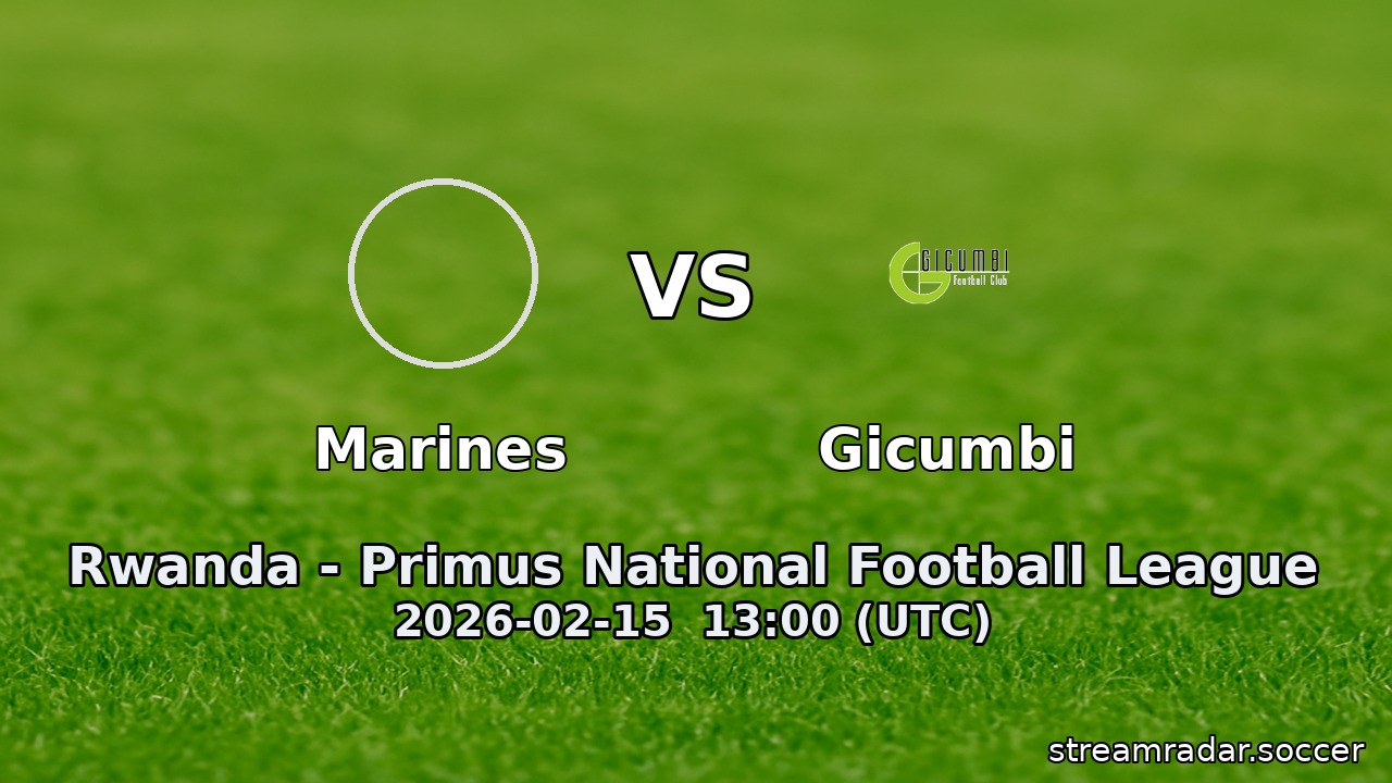 Marines vs Gicumbi