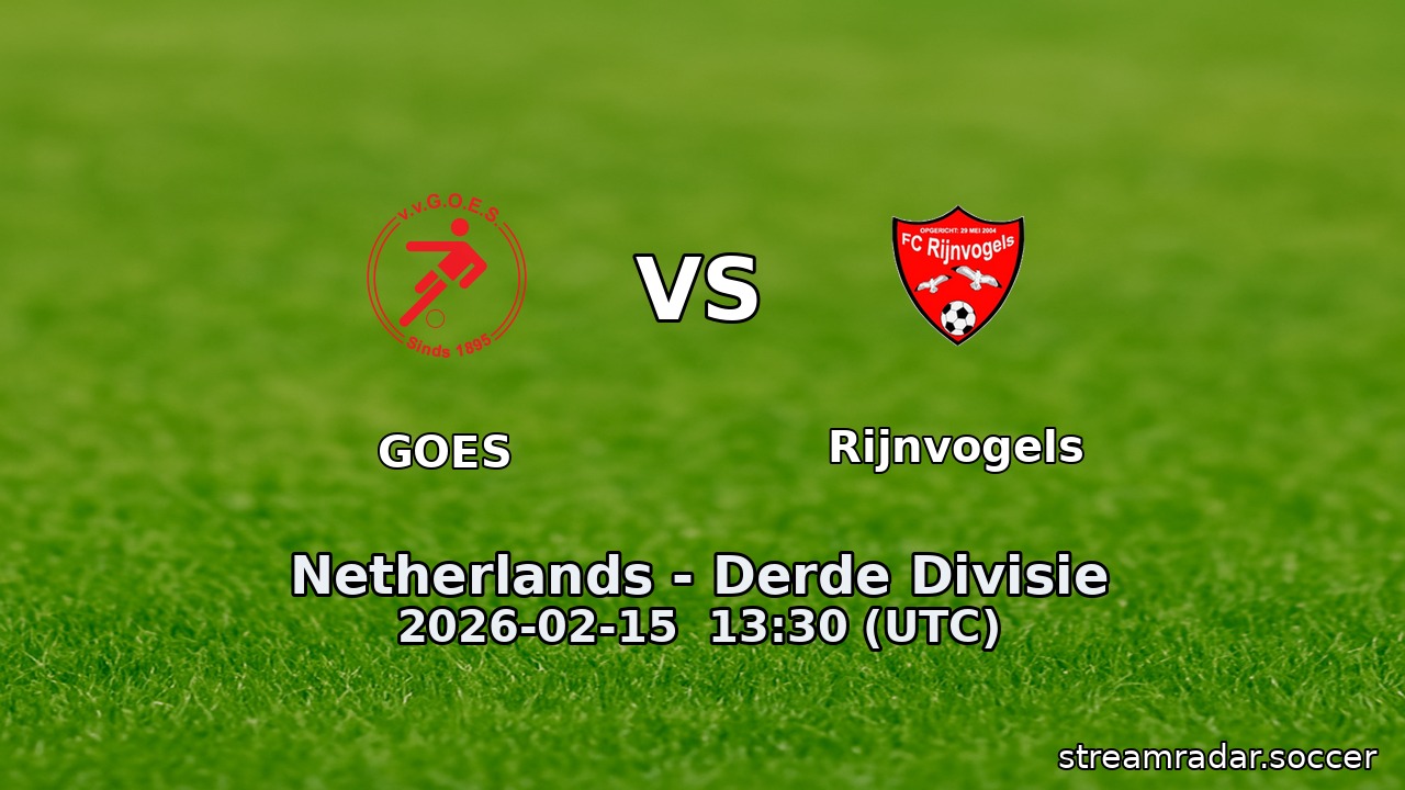 GOES vs Rijnvogels