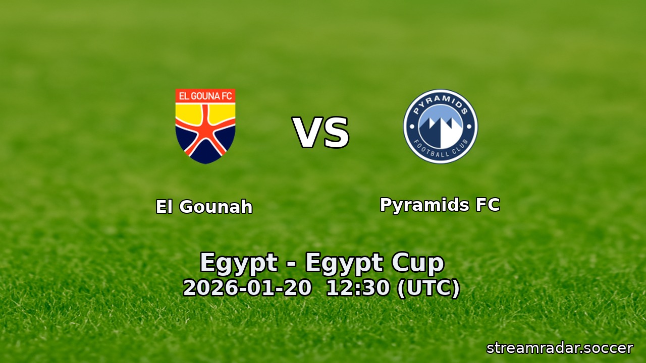 El Gounah vs Pyramids FC