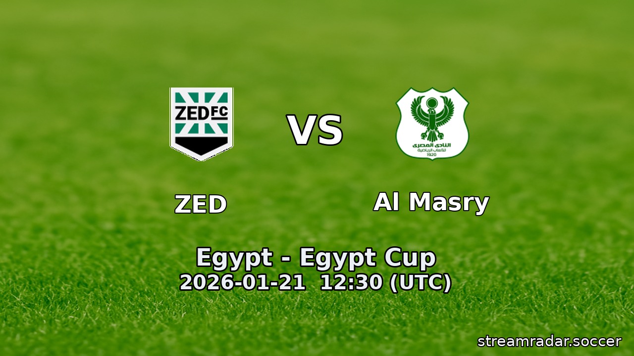 ZED vs Al Masry