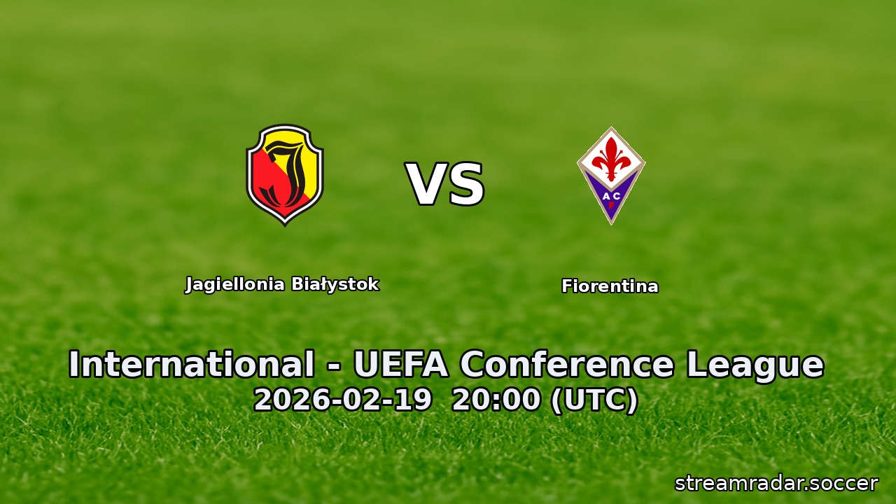 Jagiellonia Białystok vs Fiorentina
