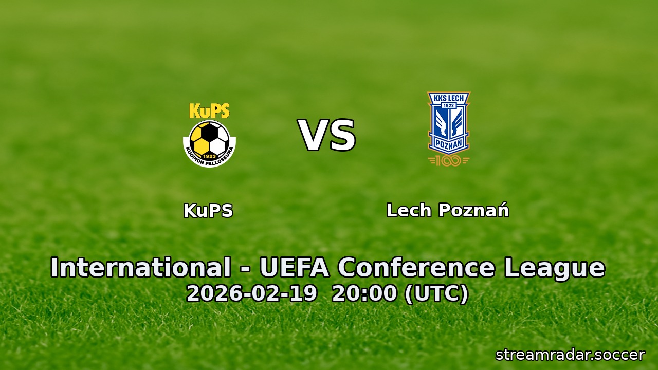 KuPS vs Lech Poznań
