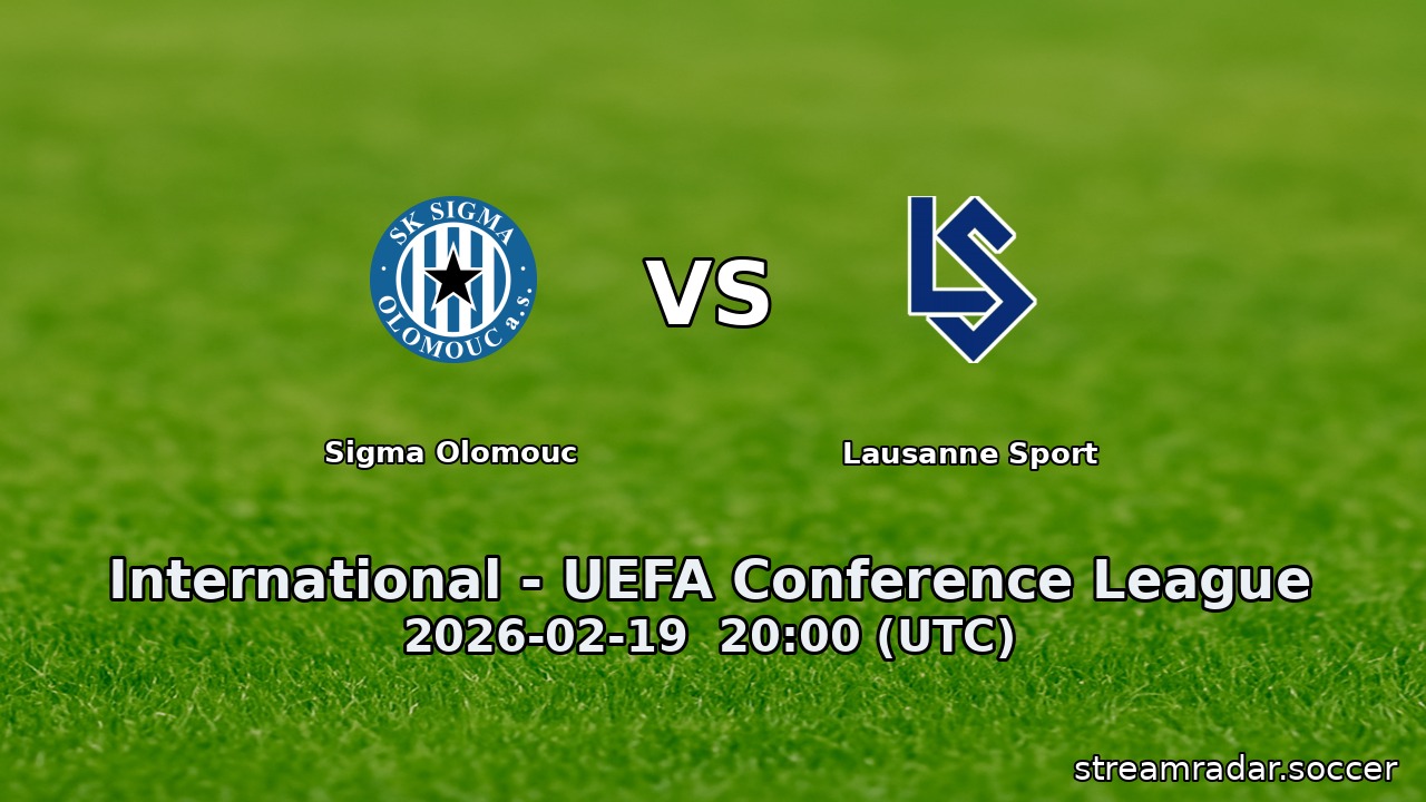 Sigma Olomouc vs Lausanne Sport