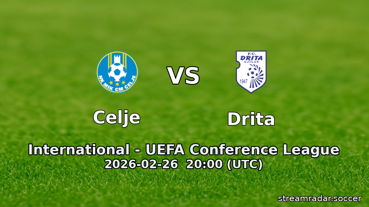 Celje vs Drita