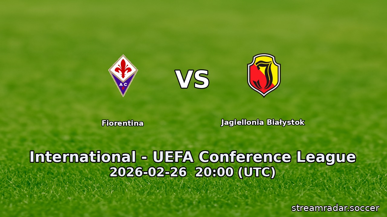 Fiorentina vs Jagiellonia Białystok