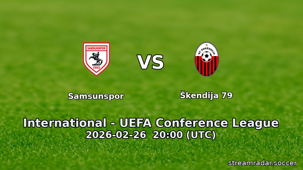 Samsunspor vs Škendija 79
