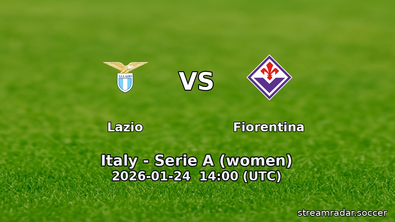 Lazio vs Fiorentina