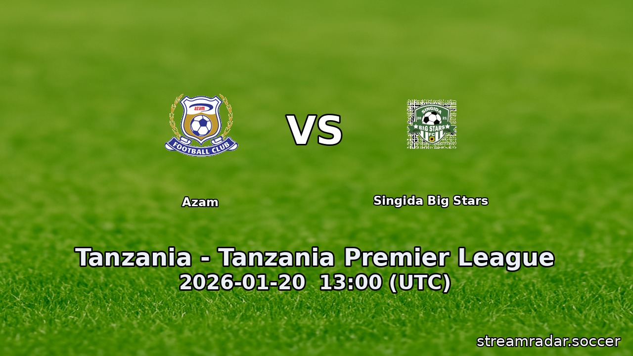 Azam vs Singida Big Stars