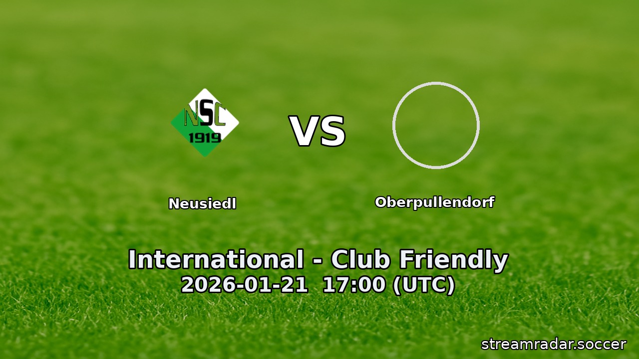 Neusiedl vs Oberpullendorf