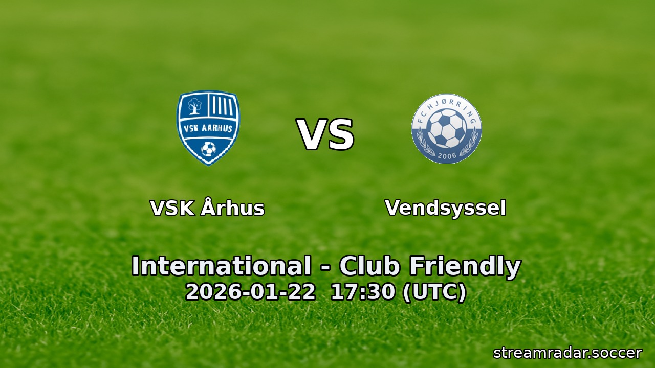 VSK Århus vs Vendsyssel