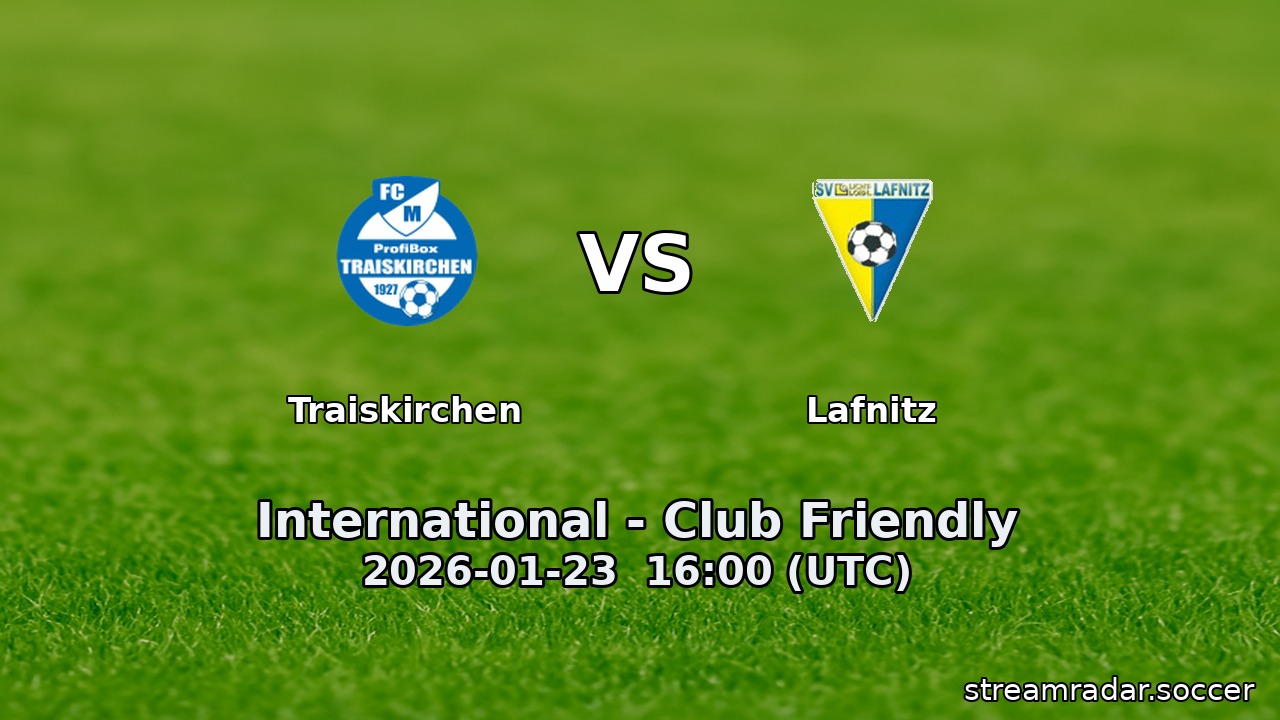 Traiskirchen vs Lafnitz