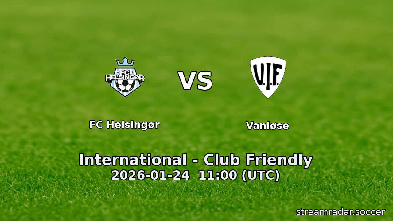 FC Helsingør vs Vanløse