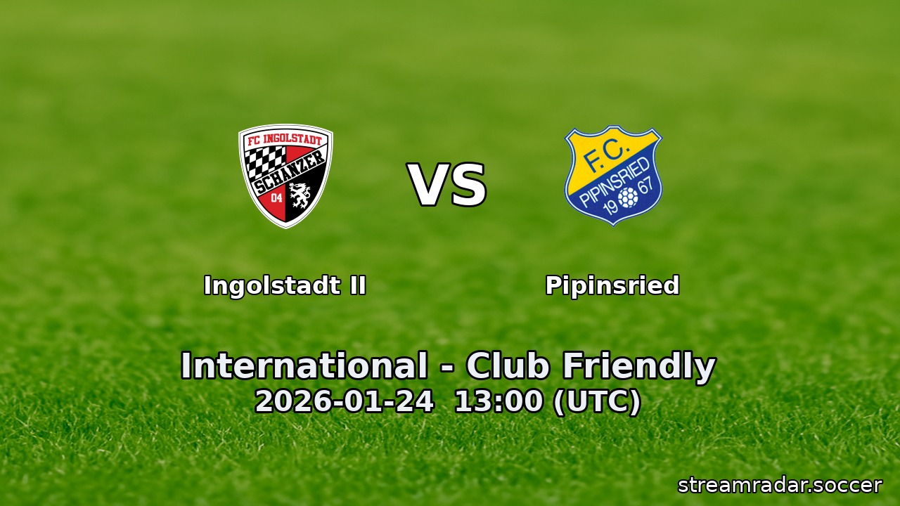 Ingolstadt II vs Pipinsried
